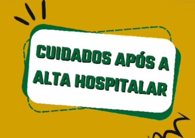 Cuidados após a alta hospitalar